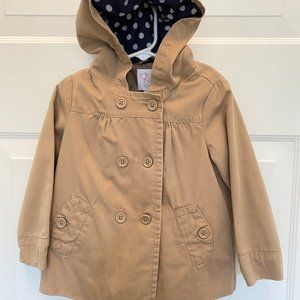 Khaki lightweight dress coat